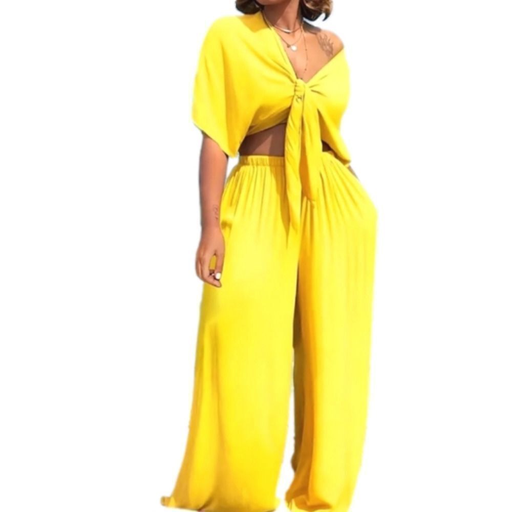 Ladies Bohemian Two-piece Set sz XXL